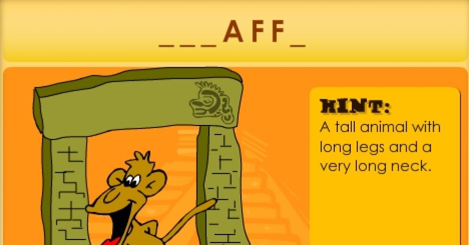 abc zoo, gra dla dzieci, gra online, nauka angielskiego