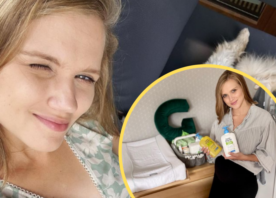 Agnieszka Kaczorowska kompletuje wyprawkę dla dziecka