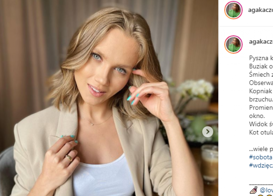 Agnieszka Kaczorowska narzeka na hejt