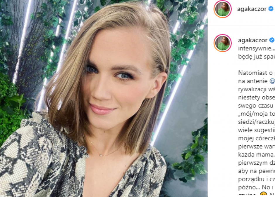 Agnieszka Kaczorowska o rywalizacji mam