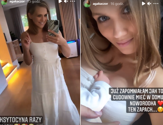 Agnieszka Kaczorowska tańczy