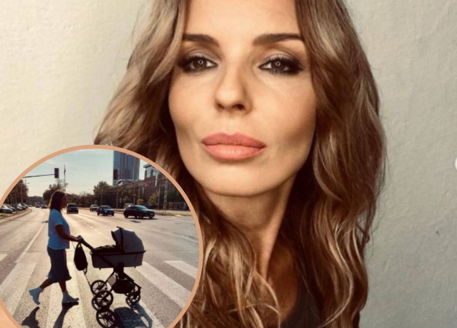 Agnieszka Włodarczyk bała się płaczu dziecka na spacerze