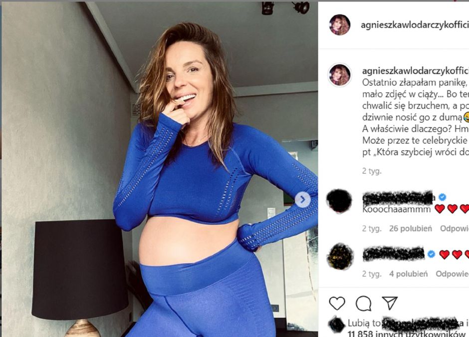 Agnieszka Włodarczyk reklamuje ubranka z Pepco
