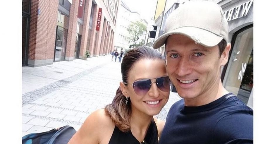 Ania i Robert Lewandowscy