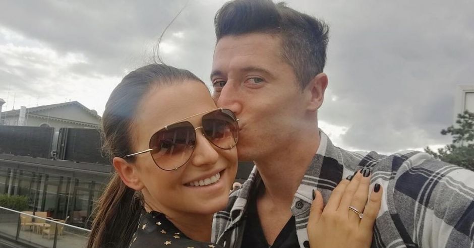 Ania i Robert Lewandowscy
