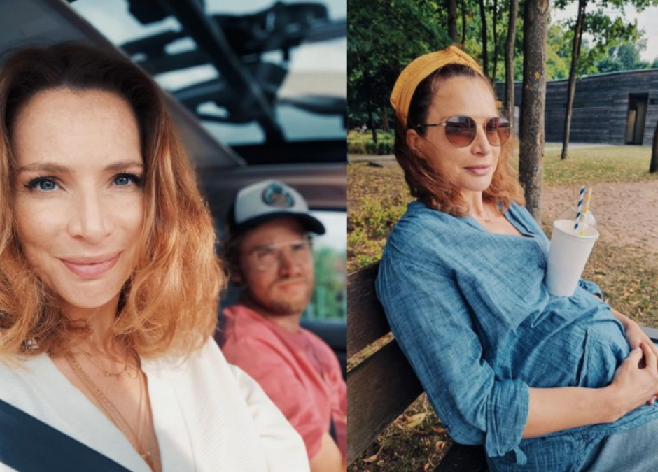 Anna Dereszowska z partnerem Danielem Duniakiem