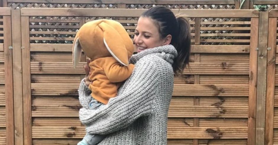 Anna Lewandowska z Klarą