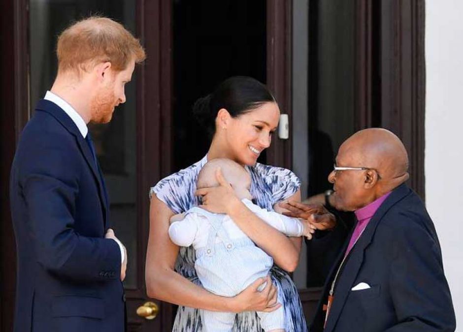 Archie, Meghan, Harry