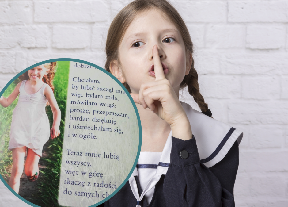 Bądź grzeczna i się nie wychylaj. Tego uczą dziewczynki w podstawówce!