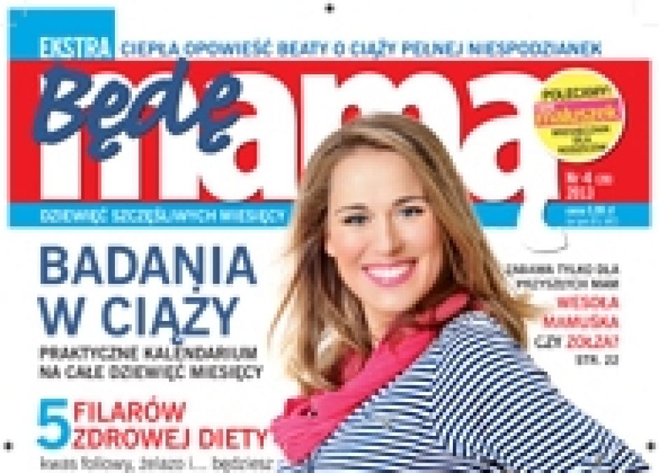 Będę mamą, gazeta, poradnik dla kobiet w ciąży