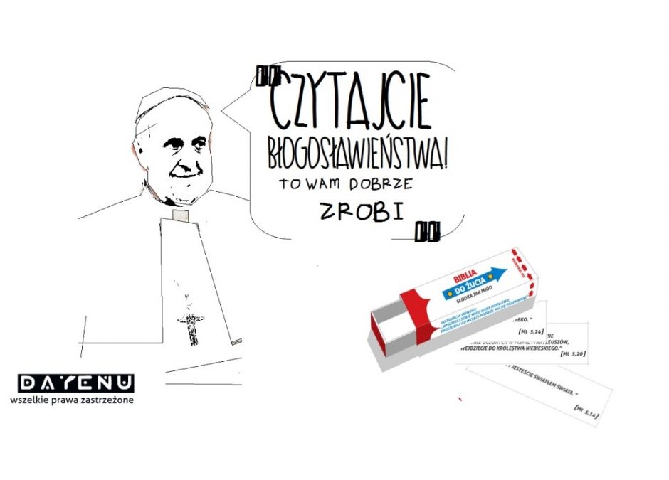 biblia do żucia prezent na komunię dla dziecka