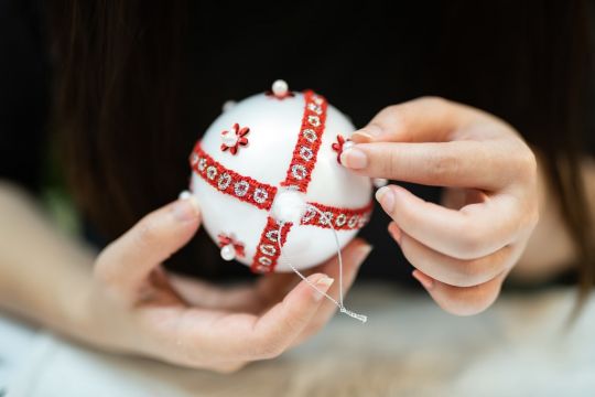bombka styropianowa