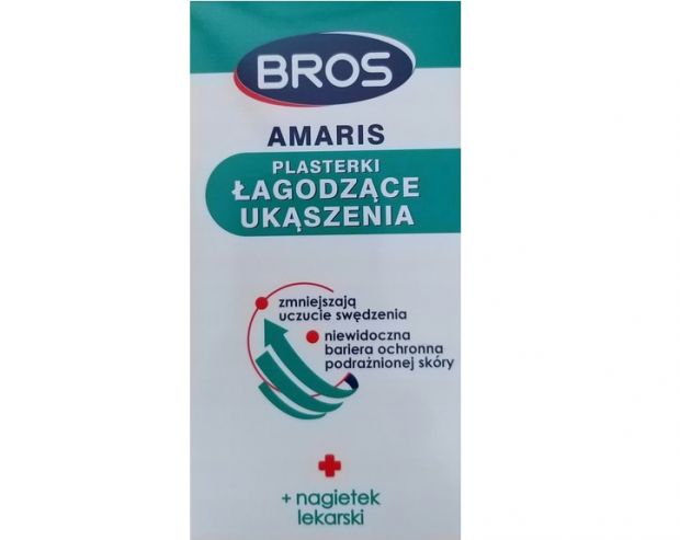 bros na komary plastry na ukąszenia