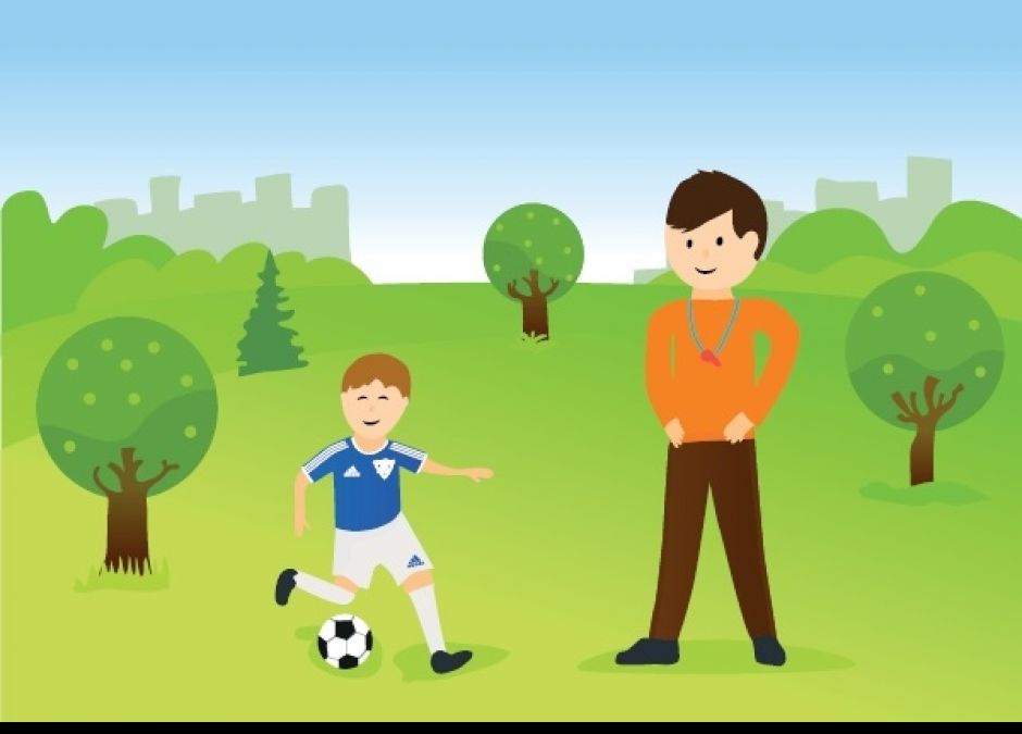 chłopiec z piłką nożną, piłka nożna, football