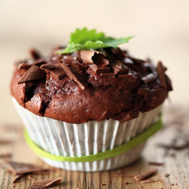 czekolada, czekoladowy, muffin