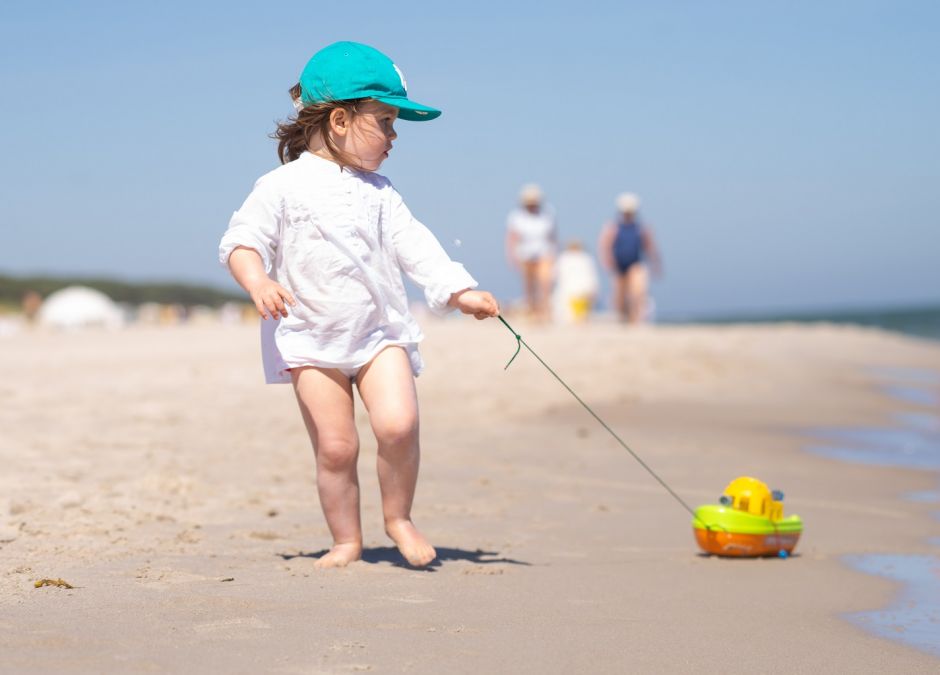 Czteroletnia dziewczynka zgubiła się na plaży