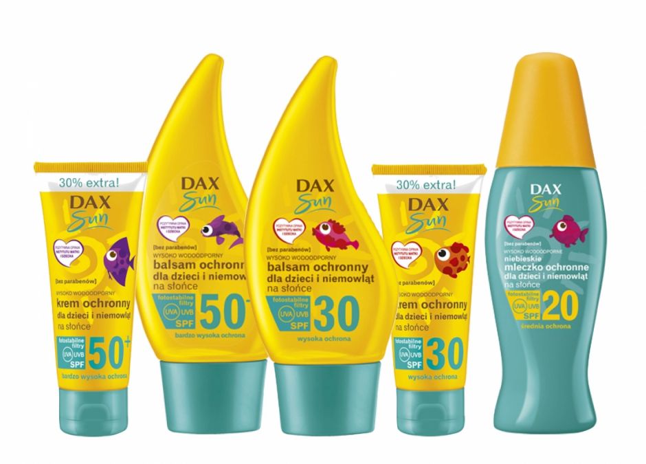 dax kremy dla dzieci SPF