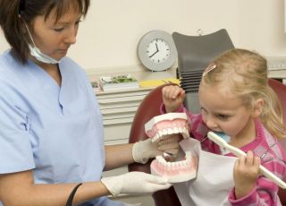 dentysta, zdrowie, dziecko