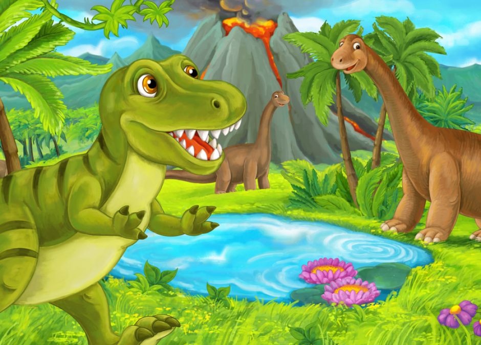 dinozaury kolorowanki