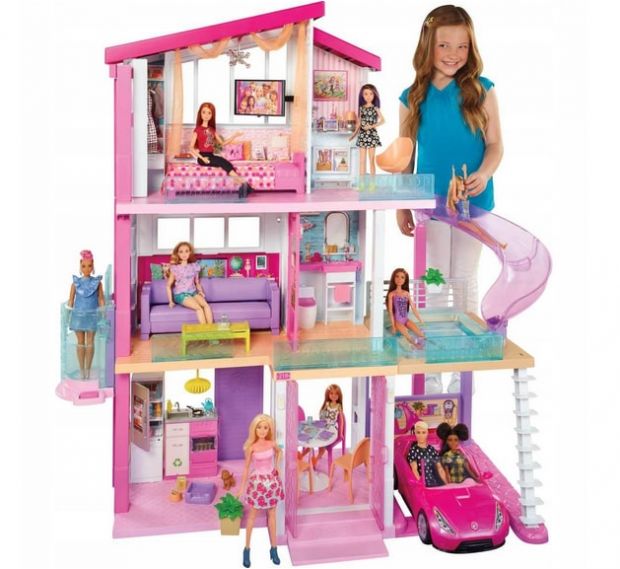 domek dla lalek barbie ogromny