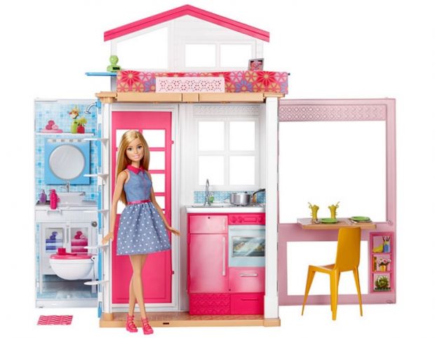 domki dla lalek Barbie domek z lalką
