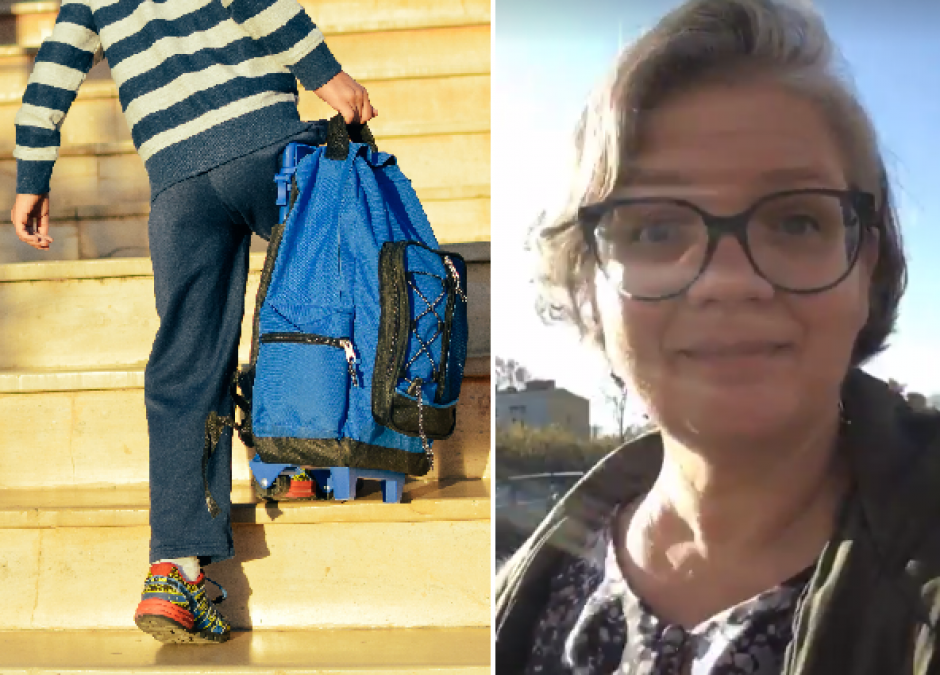 Dorota Zawadzka krytykuje za ciężkie tornistry