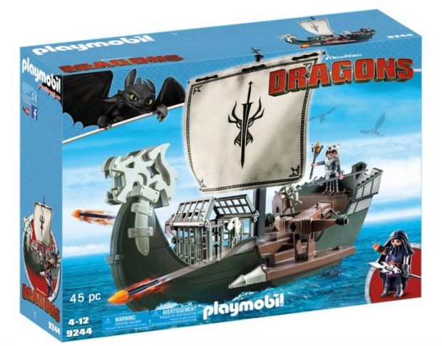 klocki playmobil statek dragons