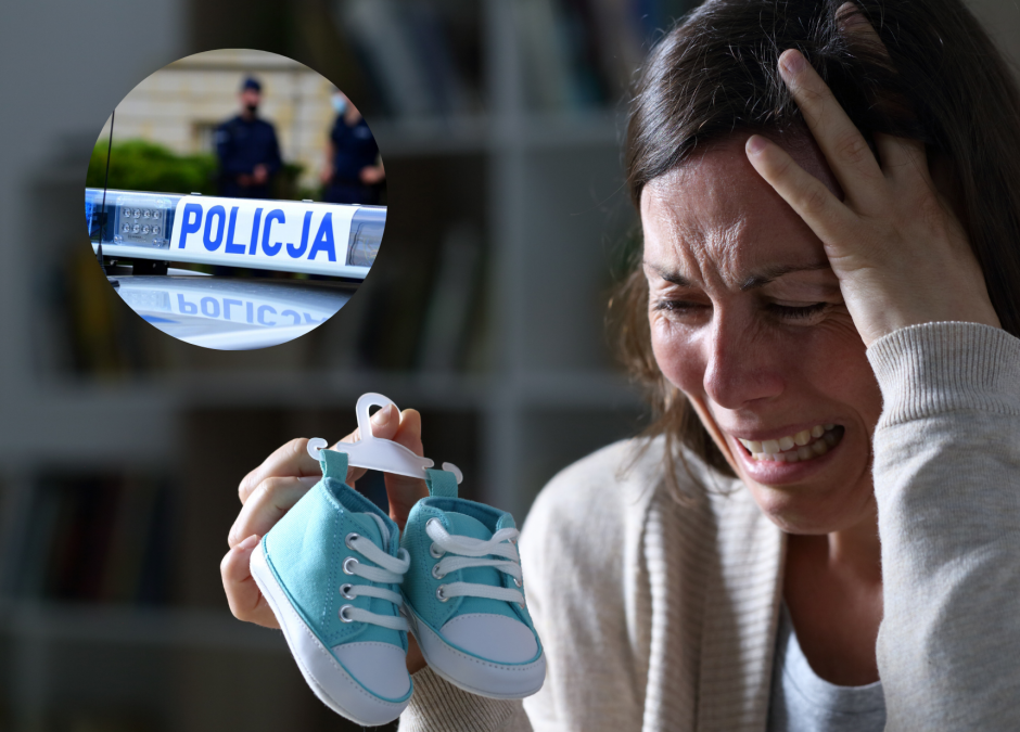 Dramat w Hajnówce: matka twierdzi, że zostawiła 6-miesięczne niemowlę tylko na chwilę. Chłopiec nie żyje.