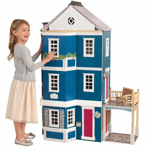 drewniany domek dla lalek Kindercraft