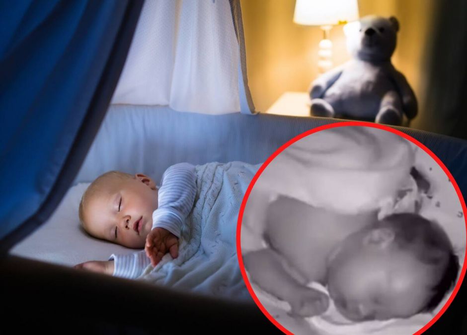 dziecko dusiło się, a ojciec spał obok