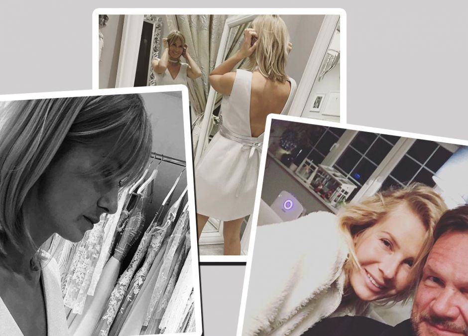 edyta zając w 3 ciąży w białej sukience