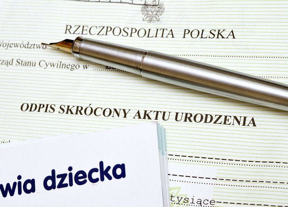 Elektroniczny odpis aktu urodzenia