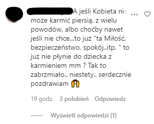 Fanki urażone postem Komarnickiej