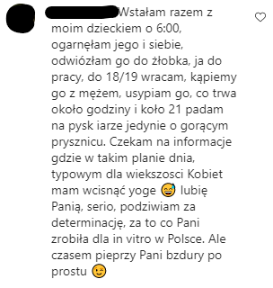 Fanka kłóci się z Rozenek o czas na ćwiczenia