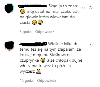 Fanki Oli Żebrowskiej opowiadają o jedzeniu z małym dzieckiem