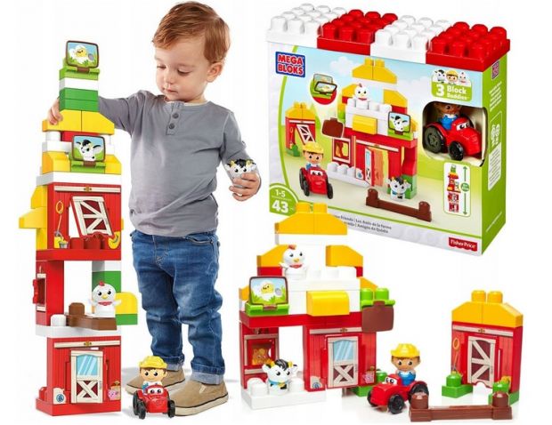 klocki mega bloks farma