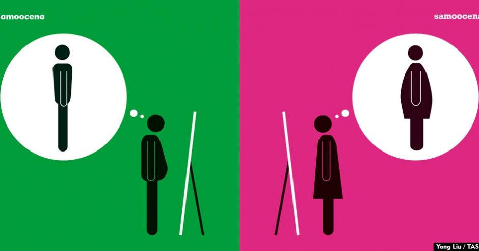 gender, śmieszne obrazki Yang Liu, różnice płci