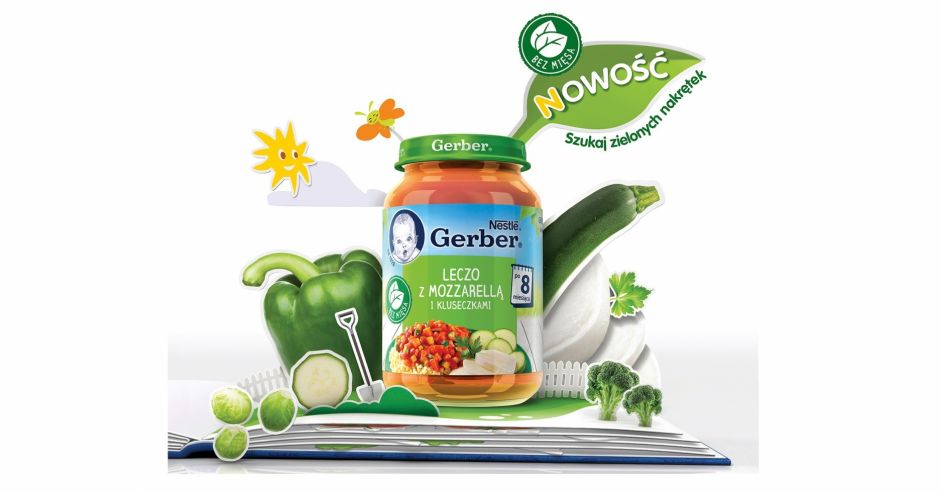 Gerber dania bezmięsne, słoiki gerber, dania w słoiczkach gerber