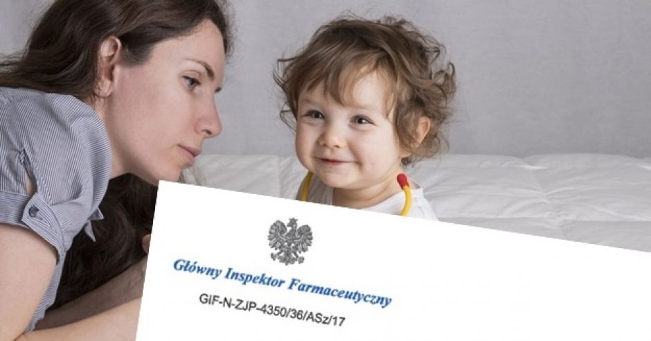 GIF wycofuje lek na kaszel dla dzieci i dorosłych