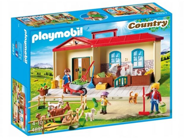 klocki playmobil gospodarstwo rolne