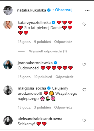 Sławni składają życzenia córeczce Natalii Kukulskiej