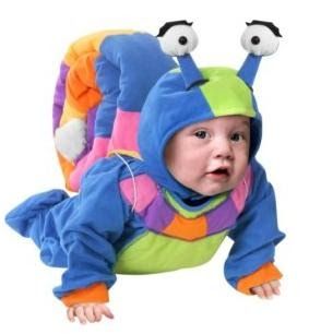 przebranie dla dziecka na halloween ślimak