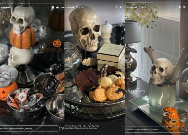 Halloween u Małgorzaty Rozenek