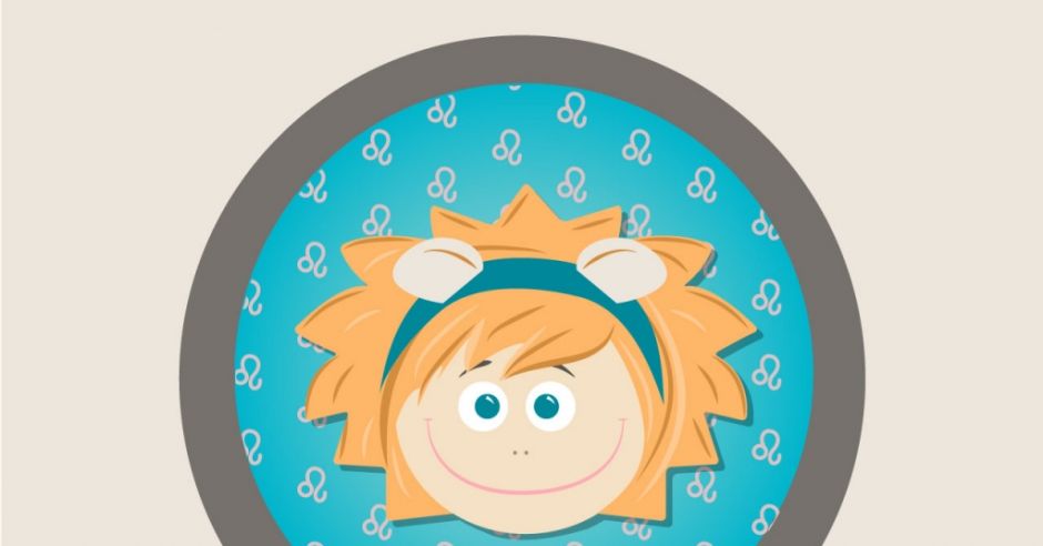 horoskop dla dzieci, znak zodiaku, lew