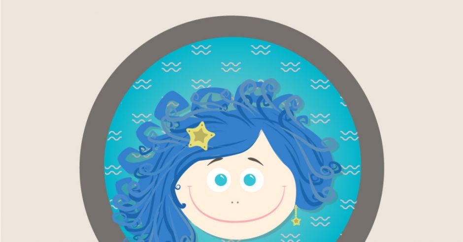 horoskop dla dzieci, znak zodiaku, wodnik