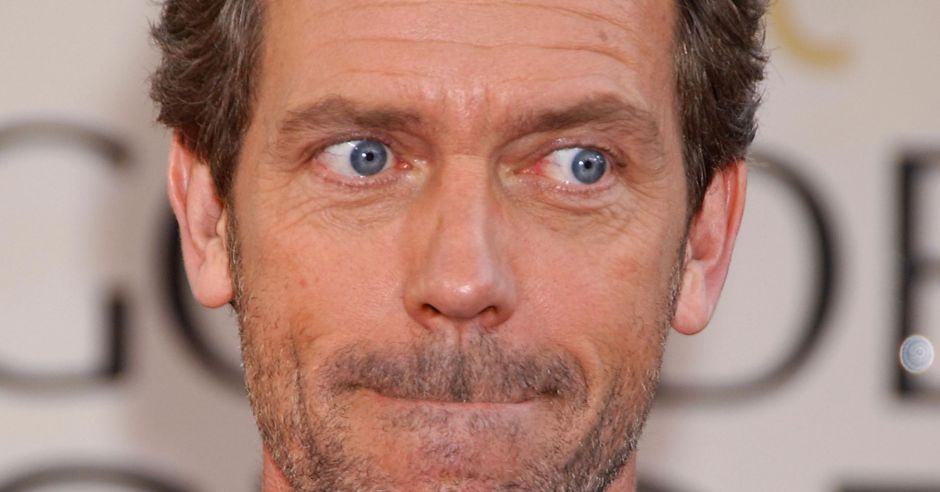 Hugh Laurie, dr House, badanie nasienia, test nasienia, piosenka