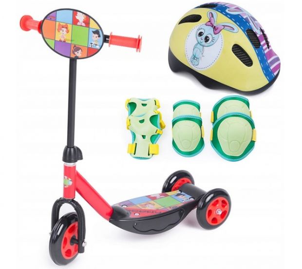 hulajnoga dla dwulatka w zestawie speedy spokey