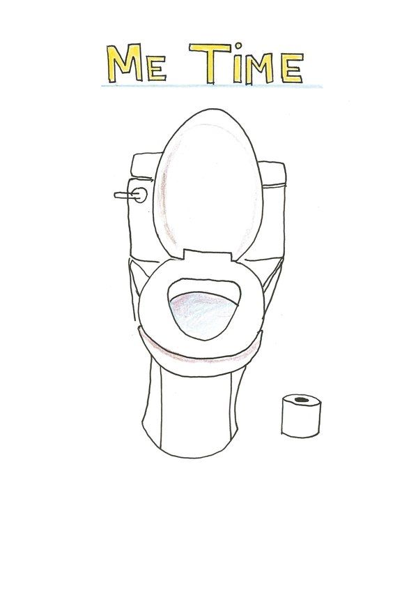 Ilustracje obrazujące zabawne aspekty macierzyństwa