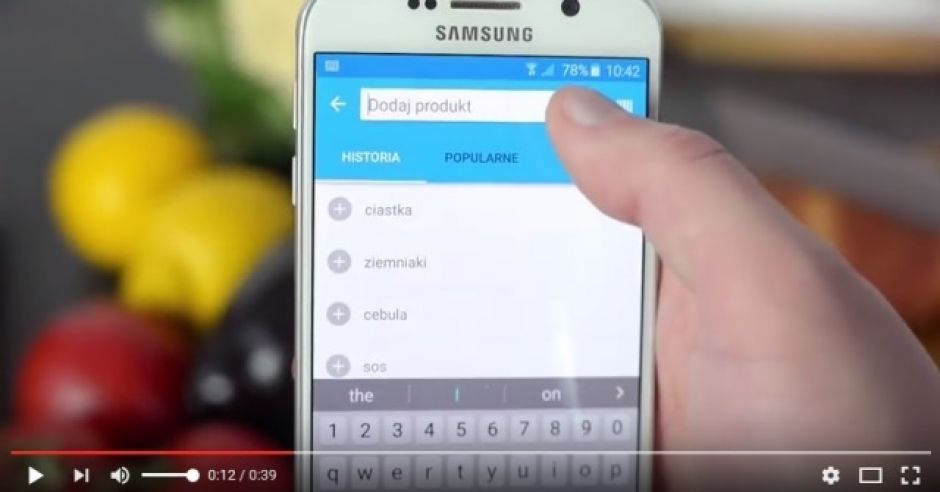 inteligentne robienie zakupów - Listonic