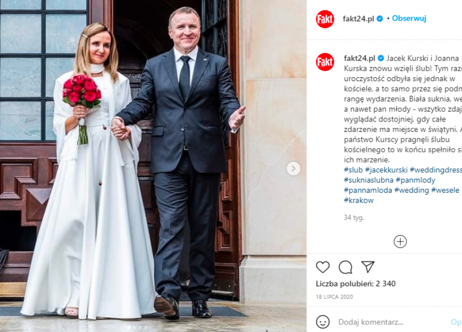 Jacek i Joanna Kurscy zostali rodzicami
